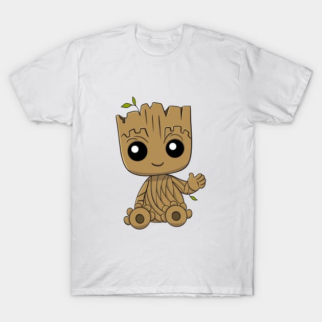 Baby Groot, Marvel comics, l am groot, guardians of the galaxy T-Shirt by PrimeStore